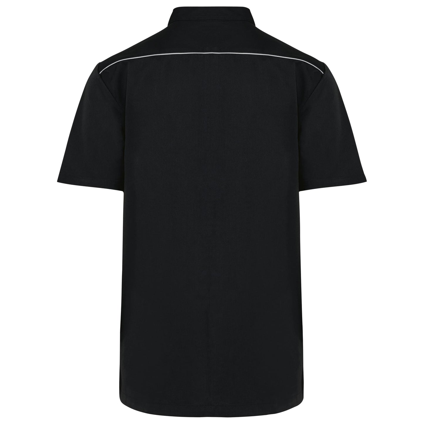 Bata poliéster/algodão com molas de pressão de homem