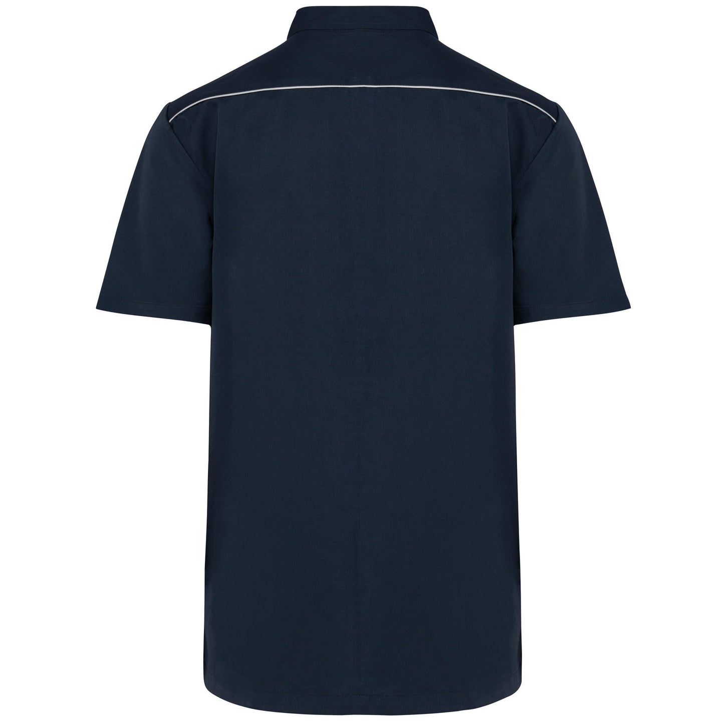 Bata poliéster/algodão com molas de pressão de homem