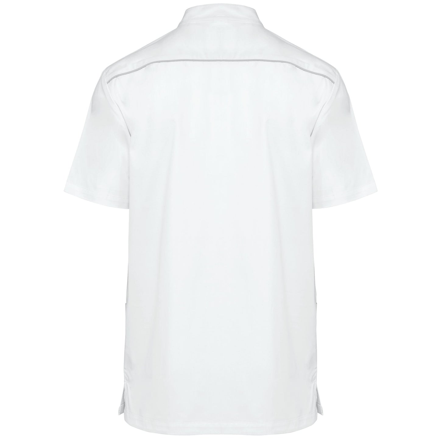 Bata poliéster/algodão com molas de pressão de homem