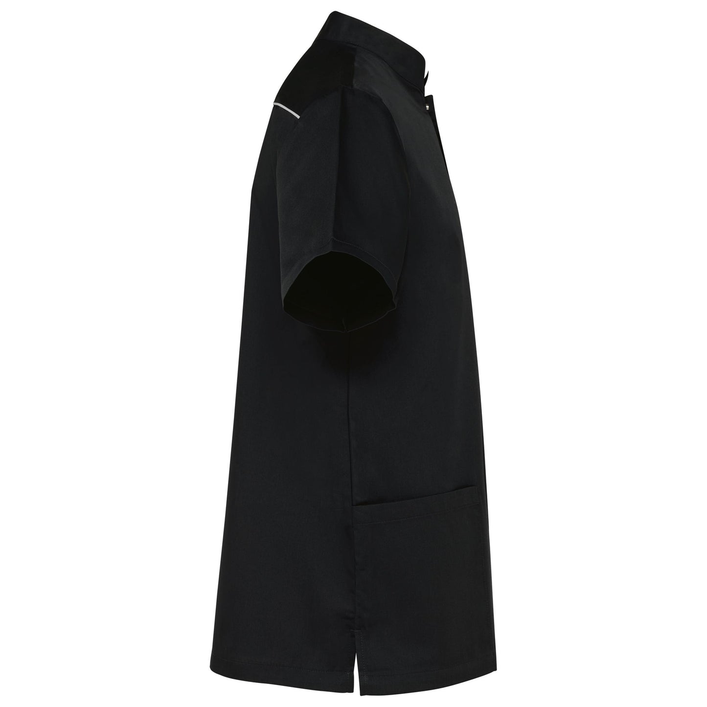 Bata poliéster/algodão com molas de pressão de homem