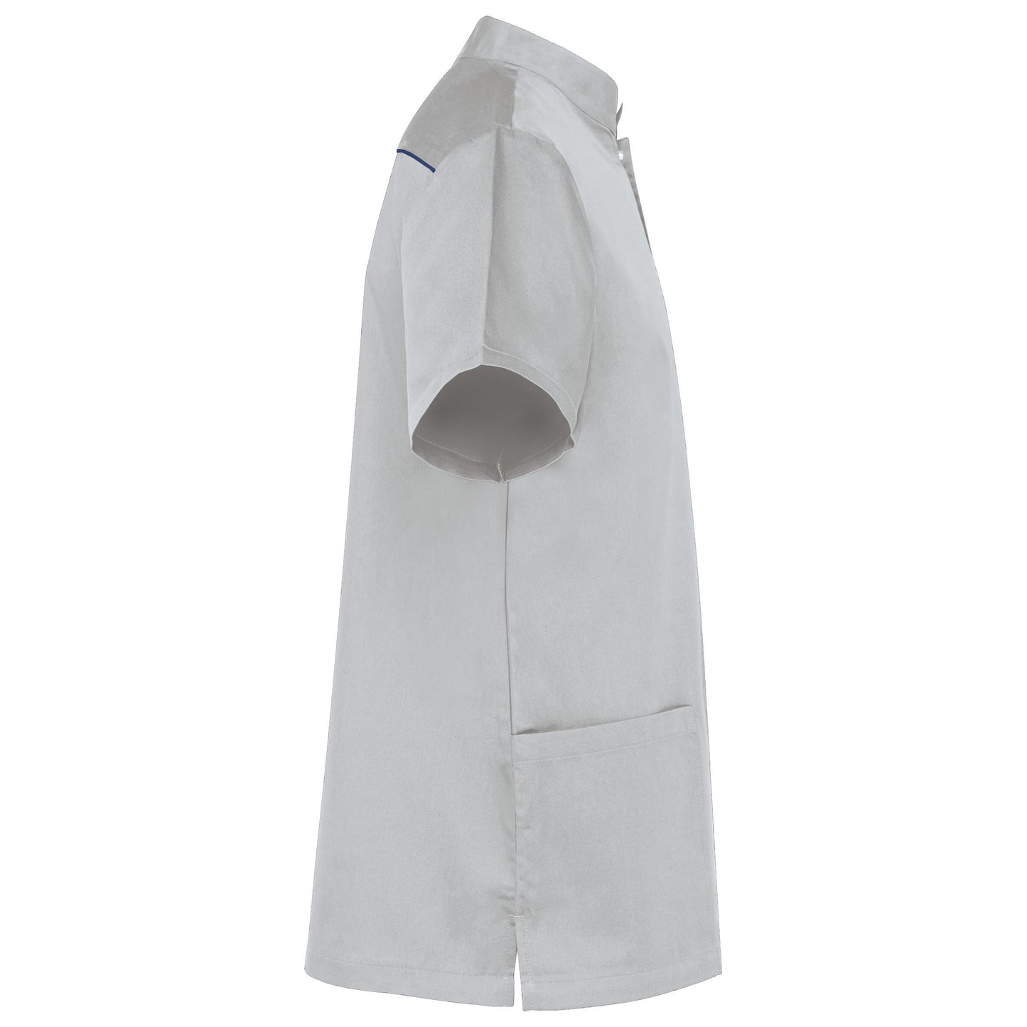 Bata poliéster/algodão com molas de pressão de homem