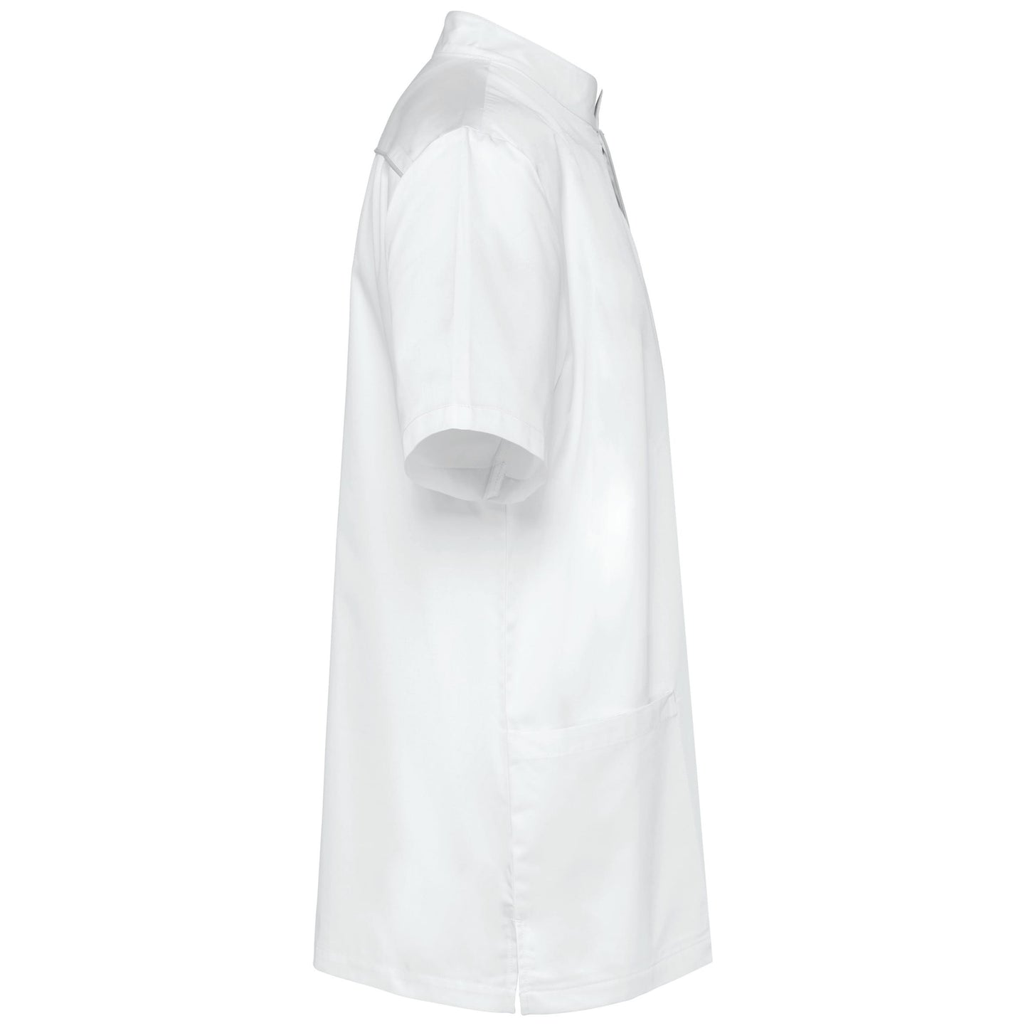 Bata poliéster/algodão com molas de pressão de homem