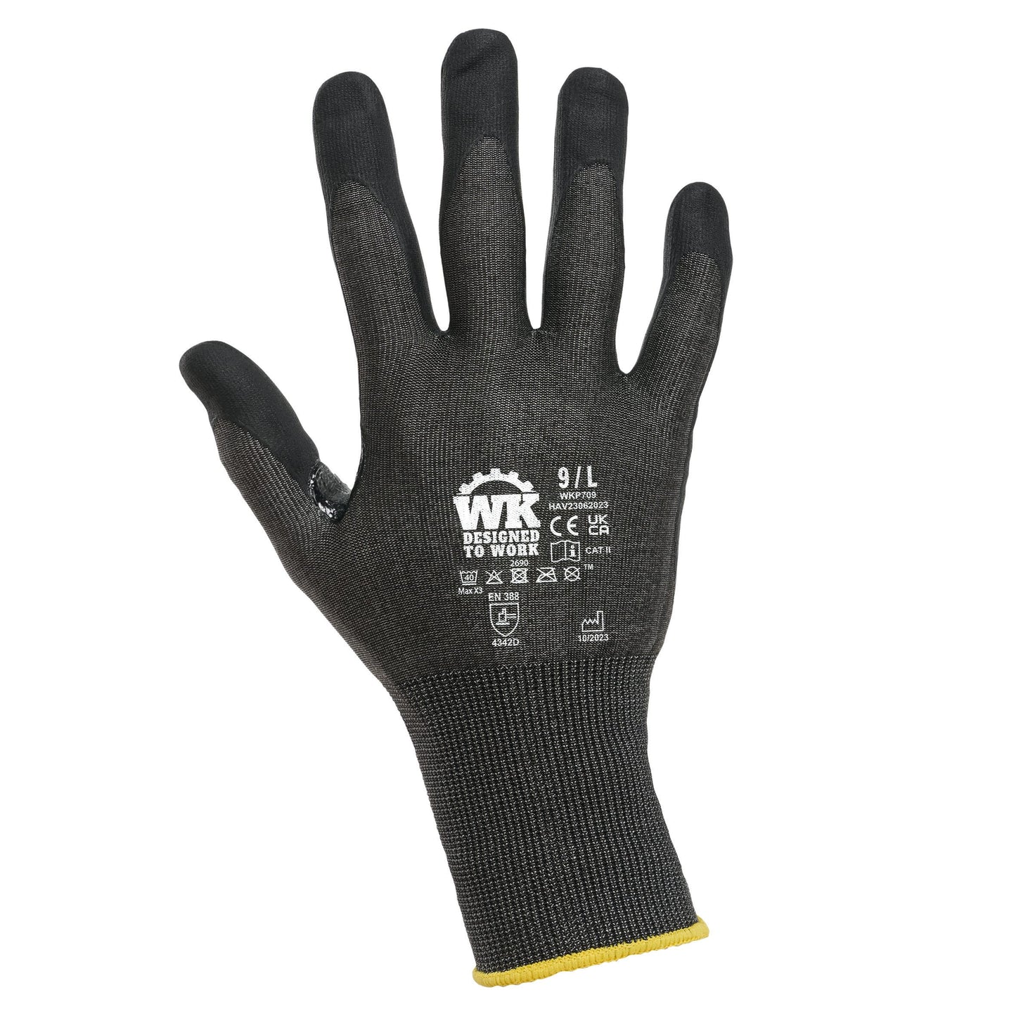 Luvas de protecção contra os cortes e tácteis