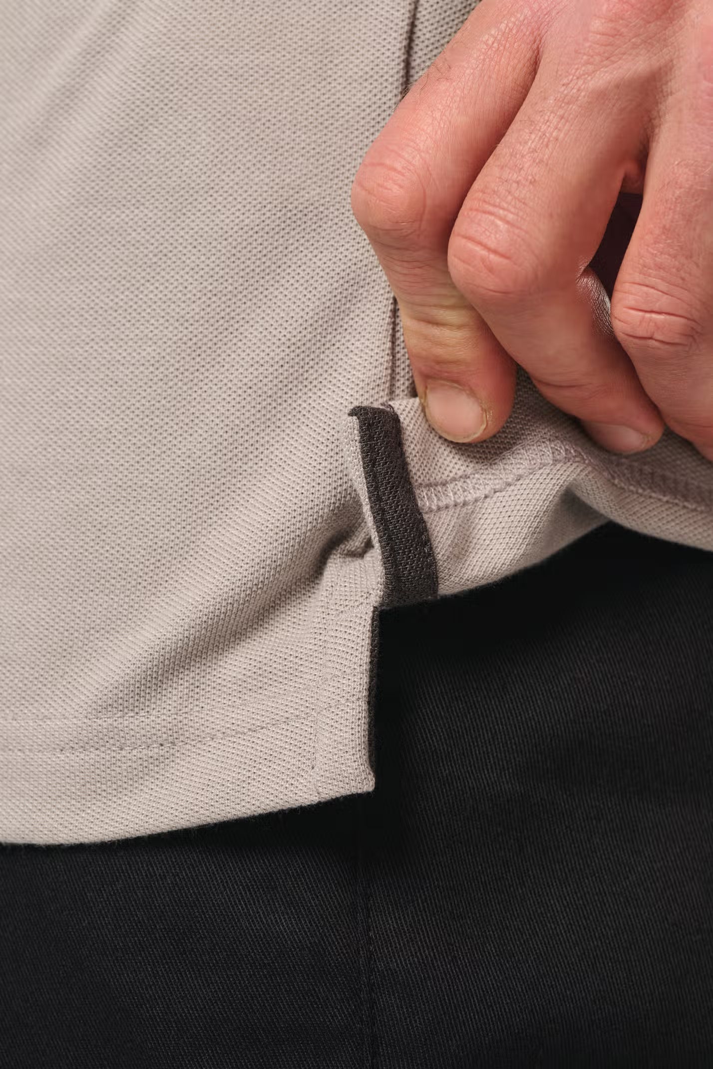 Polo de manga comprida