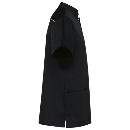 Bata poliéster/algodão com molas de pressão de homem