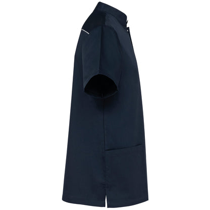 Bata poliéster/algodão com molas de pressão de homem