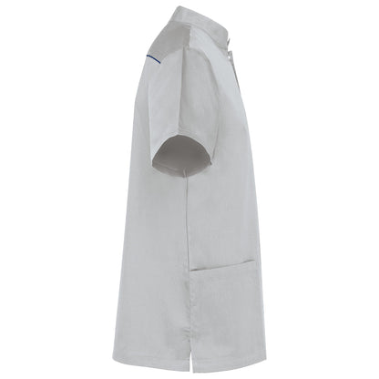 Bata poliéster/algodão com molas de pressão de homem