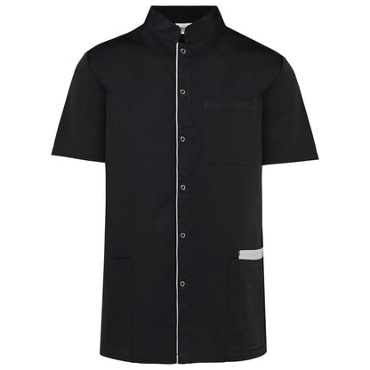 Bata poliéster/algodão com molas de pressão de homem