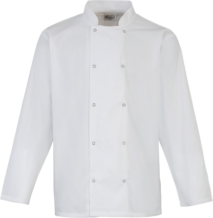 Jaleca de chef de manga comprida